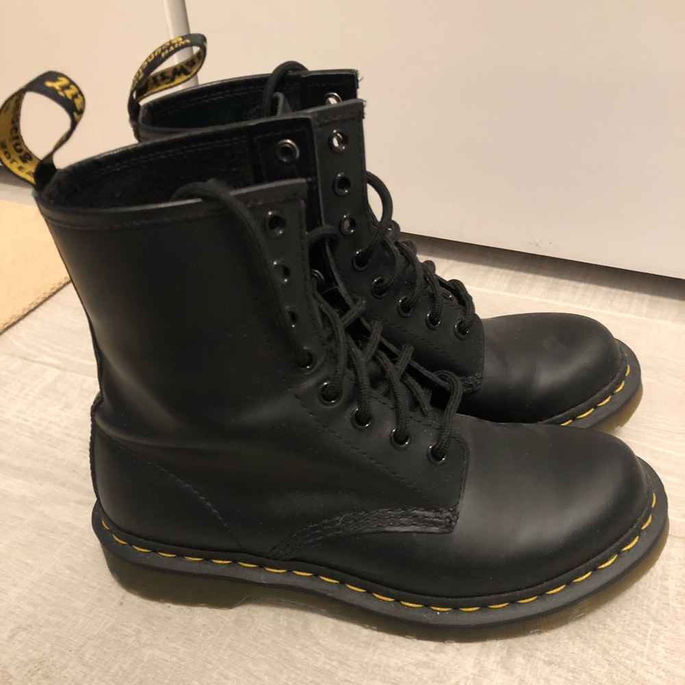 Black Leather Boots